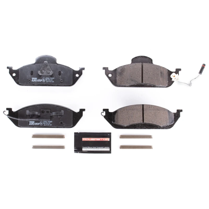Power Stop 1999 Mercedes-Benz ML430 Euro-Stop ECE-R90 Front Brake Pads