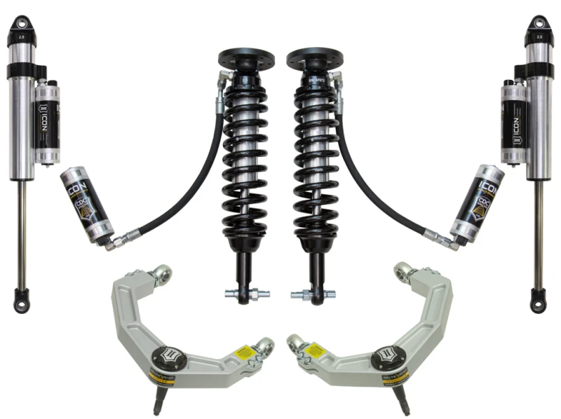 ICON 2015+ Ford F-150 2WD 1,75-3 Zoll Stage 5 Federungssystem mit Billet Uca