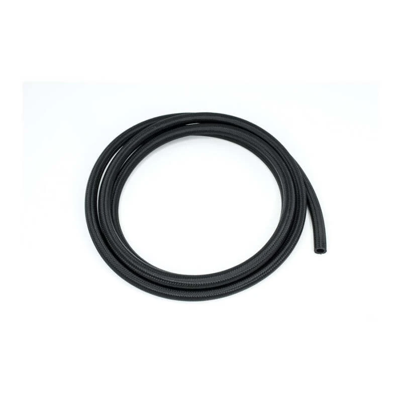 DeatschWerks 8AN Schwarzes Nylon-Geflecht CPE-Schlauch 10 Fuß