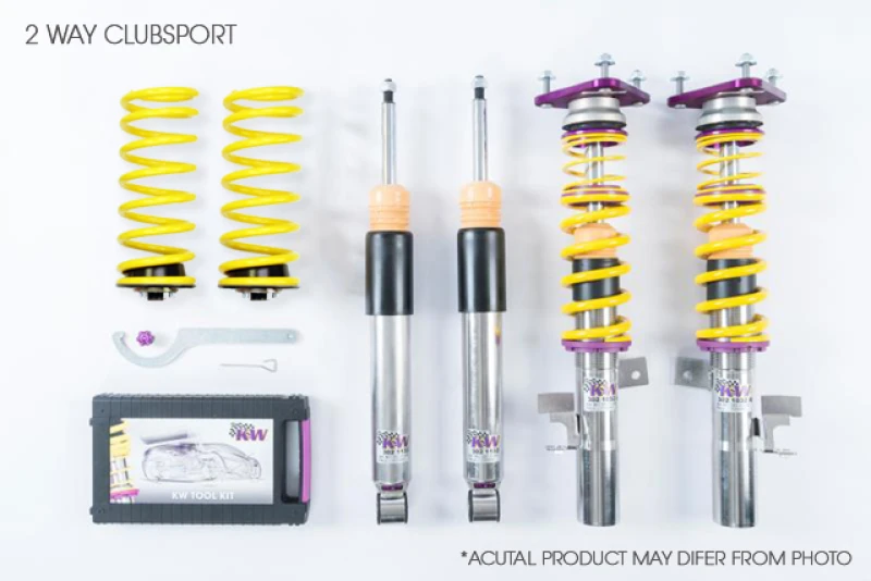 KW Clubsport Kit 20-Up Chevrolet Corvette C8 ohne werkseitige Noselift 2-Wege