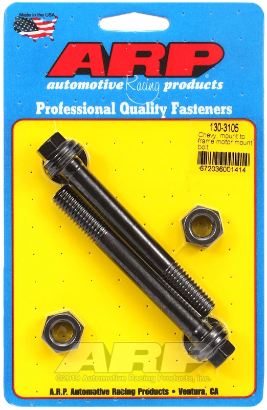 ARP Chevy Mount to Frame Motor Mount Bolt Kit for Chevy