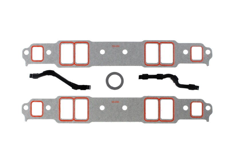 Cometic Chevy Gen1 SB V8.060in Faser mit Silikon-Perle Einlasskrümmer-Dichtsatz-Kit-2,00in x 1,25in Port