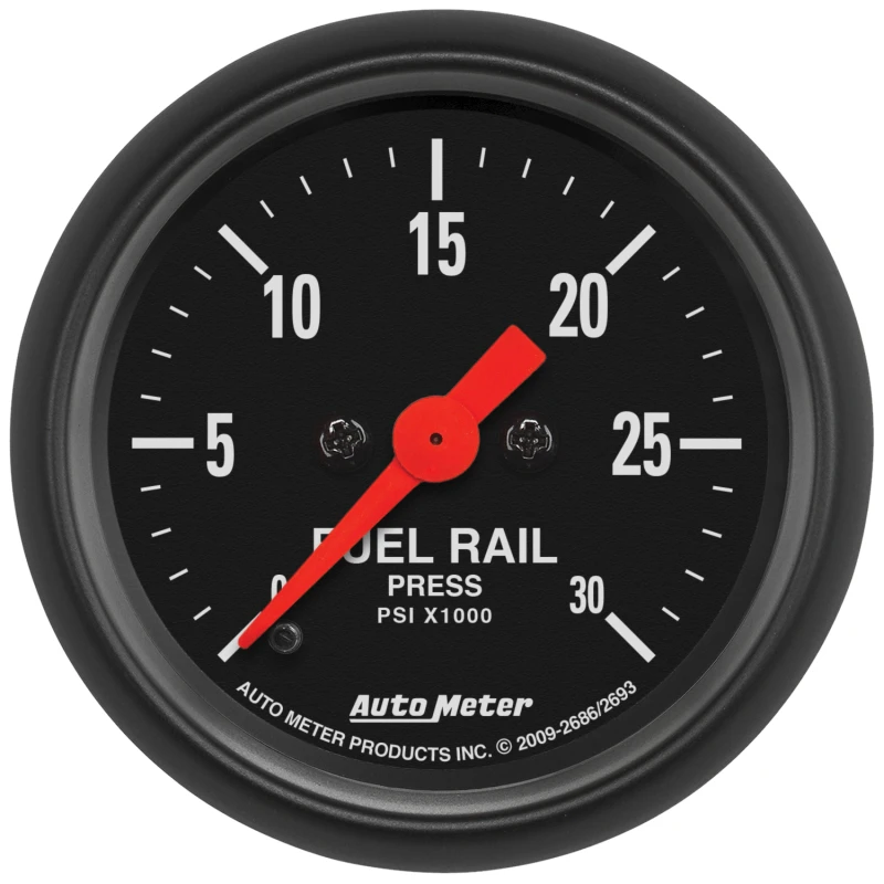 AutoMeter-Manometer für Raildruck (Ram 5.9L) 2-1/16 Zoll, 30Kpsi Digitaler Schrittmotor Z