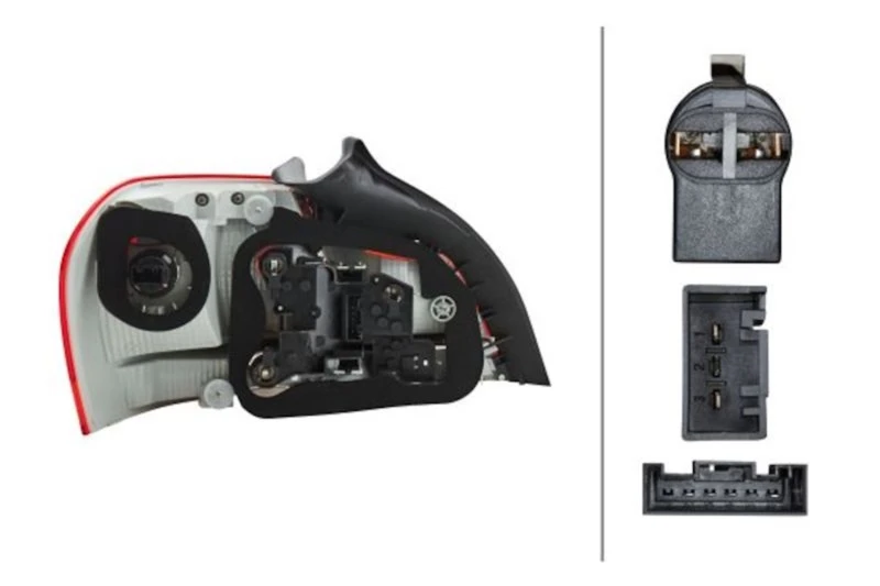 Hella 2011-2013 BMW 1er M Rechtes Hecklicht