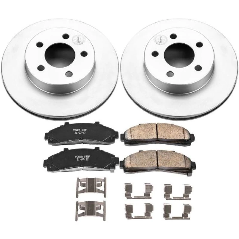 powerstop_CRK1860-6794566b88998 Power Stop 95-01 Ford Explorer Front Z17 Evolution Geomet Coated Brake Kit