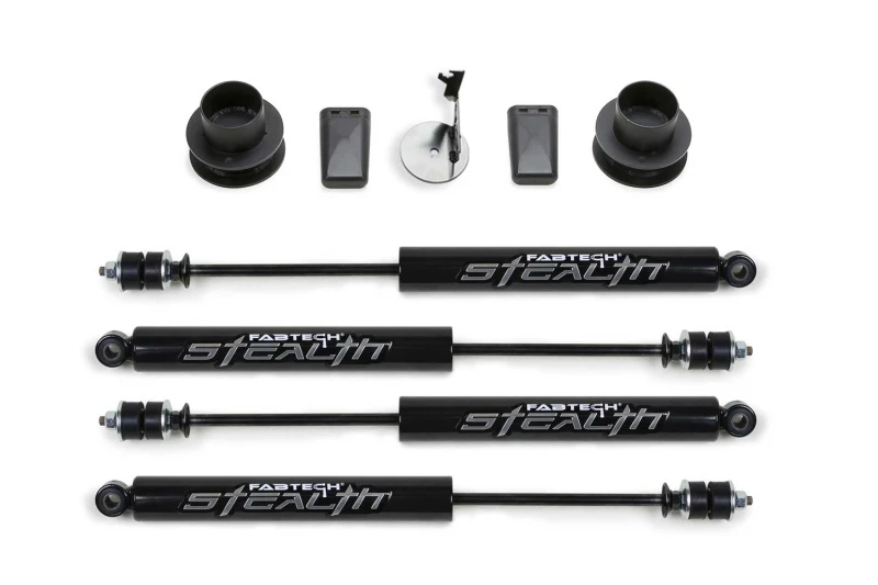 Fabtech 19-20 Ram 2500 4WD 2.5in Spacer Kit w/ Stealth Shocks