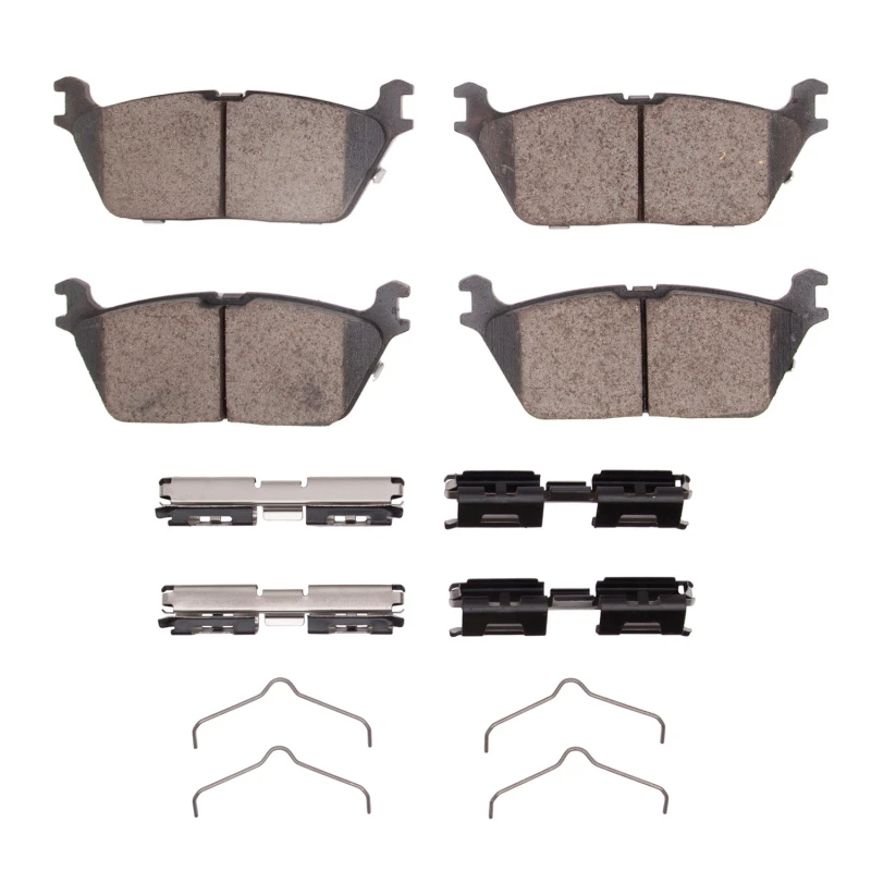 DFC 19-25 Jeep Grand Wagoneer Rear Ultimate Duty Performance Brake Pads and Hardware Kit