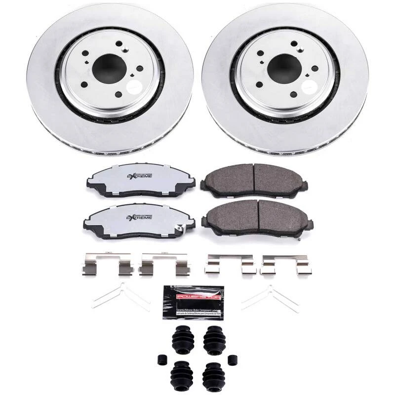 Power Stop 14-16 Acura MDX Front Z36 Coated Truck & Tow Brake Kit