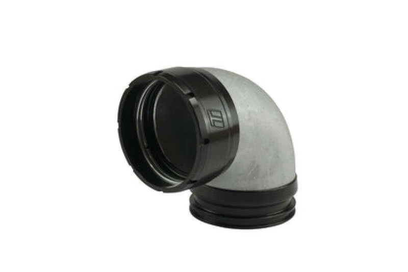 Turbosmart Turbo Adapter Compressor Outlet 2.50in to 90 Elbow Plazmaclamp 2.50in