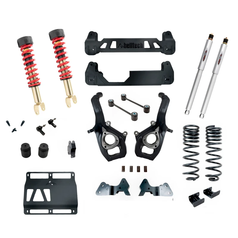 Belltech 2019+ Dodge Ram 1500 2WD (NonClassic) 6-9 Zoll Performance Handling Lift Kit mit Stoßdämpfern