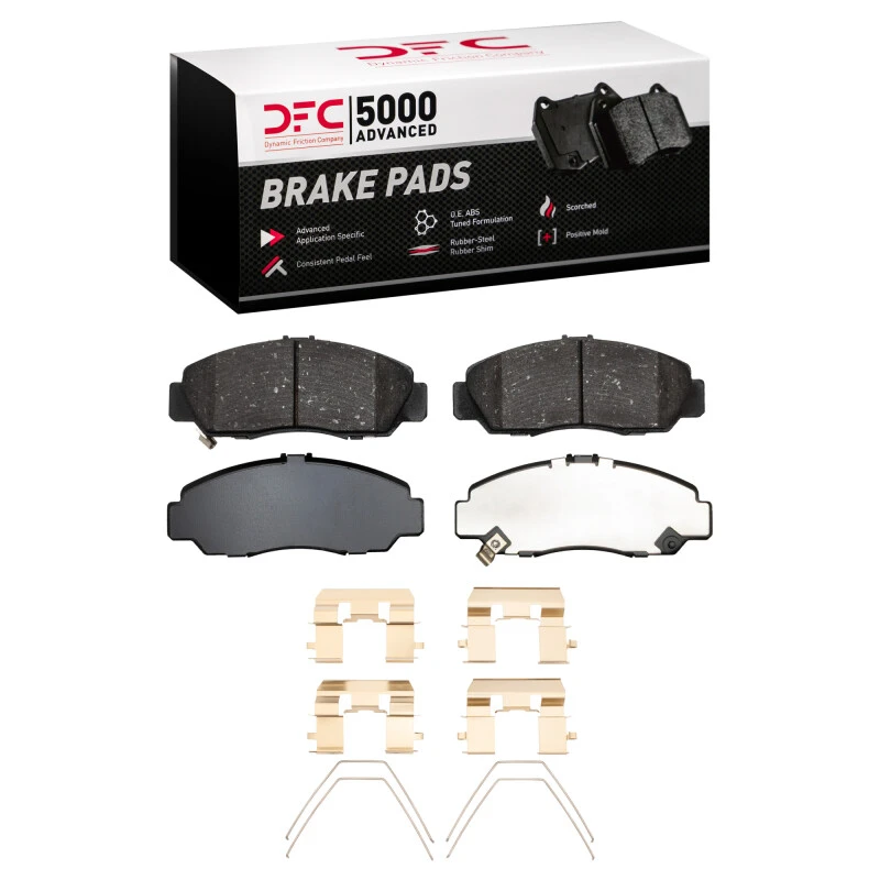 DFC 03-22 Acura CSX Front 5000 Advanced Ceramic Brake Pads and Hardware Kit