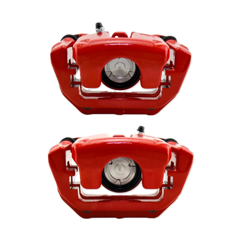 Power Stop 18-26 Honda Odyssey Rear Red Caliper w/Bracket (Pair)