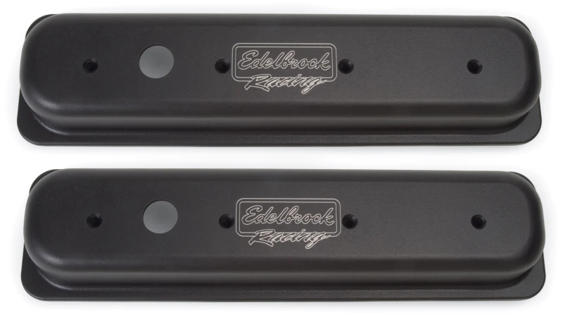 Edelbrock Ventildeckel Victor-Serie Chevrolet 1987-1995 262-400 CI V8 Schwarz