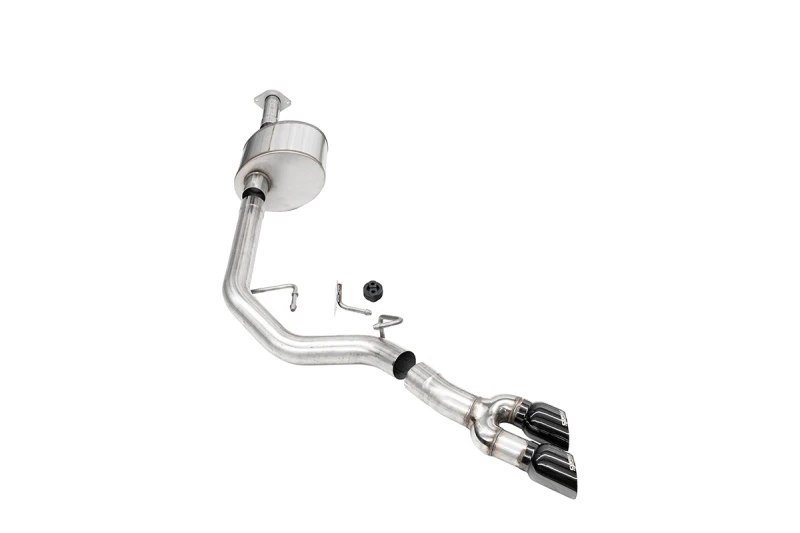 Corsa 15-20 Ford F-150 5.0L (141in WB) 3.0in Lightning Exit Catback w/ 3.5in Twin Black PVD Pro Tips