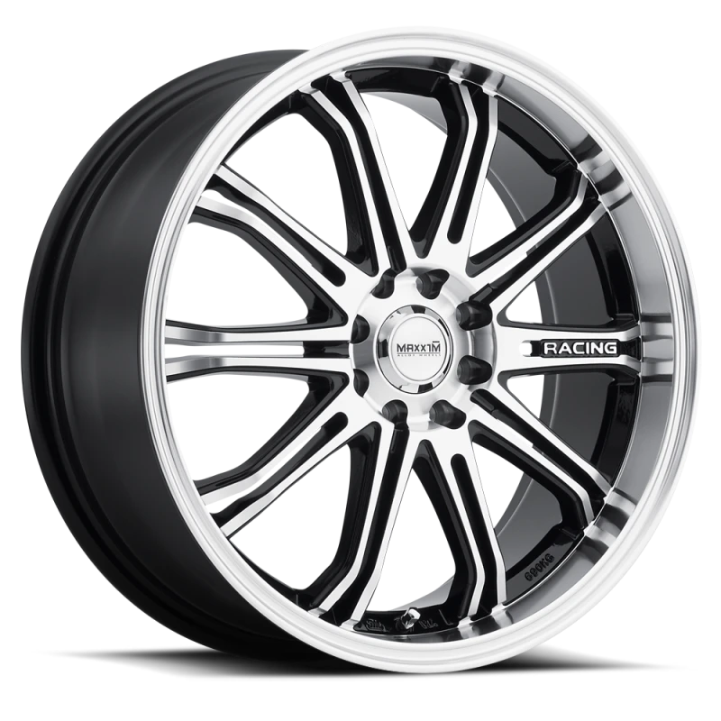 Maxxim Ferris 16x7 10x110/115 ET40 Black Machine Face