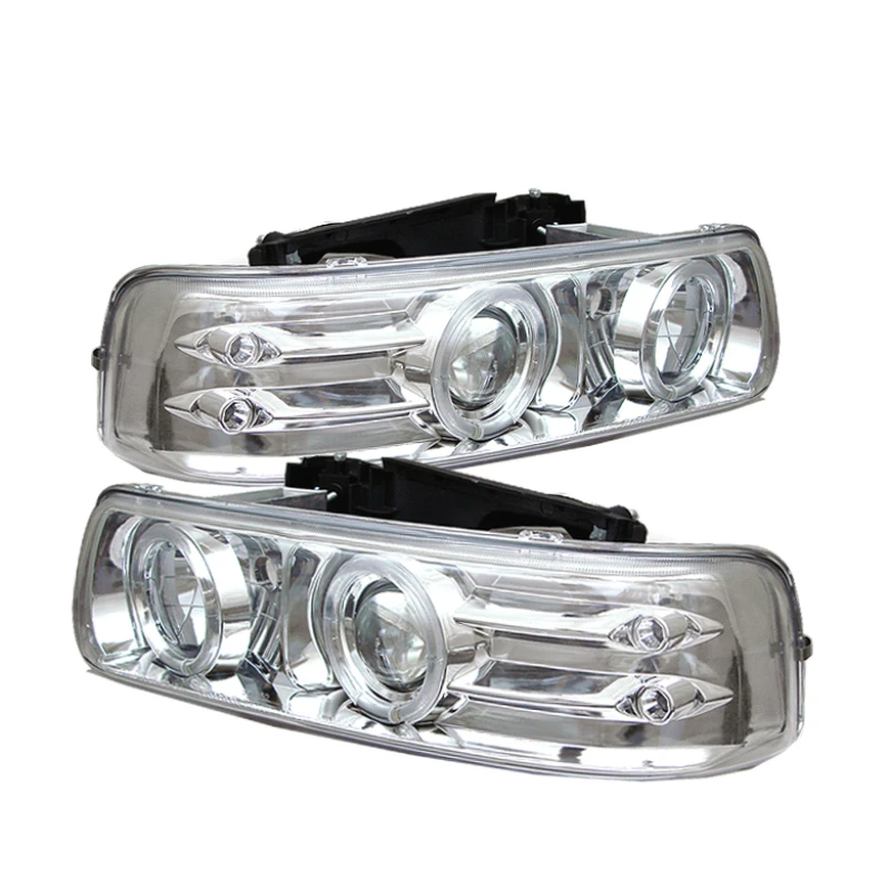 spyder_5009609-6794d09d910c9 Spyder Chevy Silverado 1500/2500 99-02Projector Headlights LED Halo LED Chrome PRO-YD-CS99-HL-C