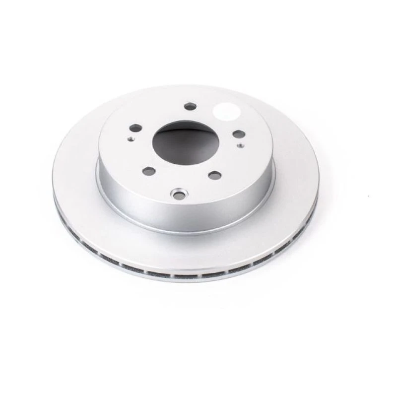 Power Stop Rear Evolution Geomet Coated Rotor for 06-12 Mitsubishi Eclipse