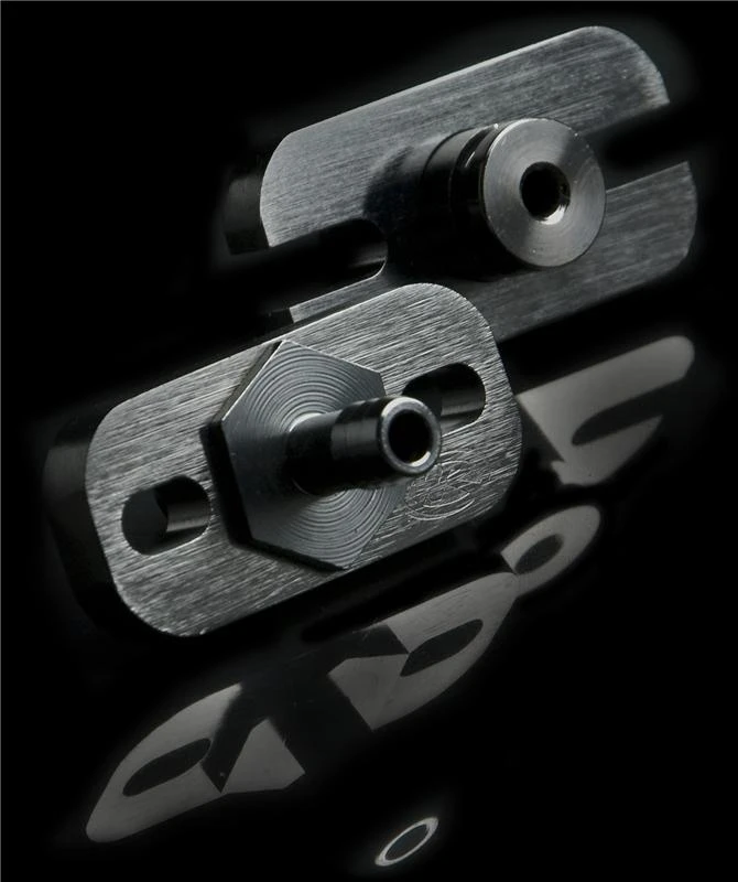 Weapon R 86-00 Acura/Honda Silver Fuel Rail Adapter