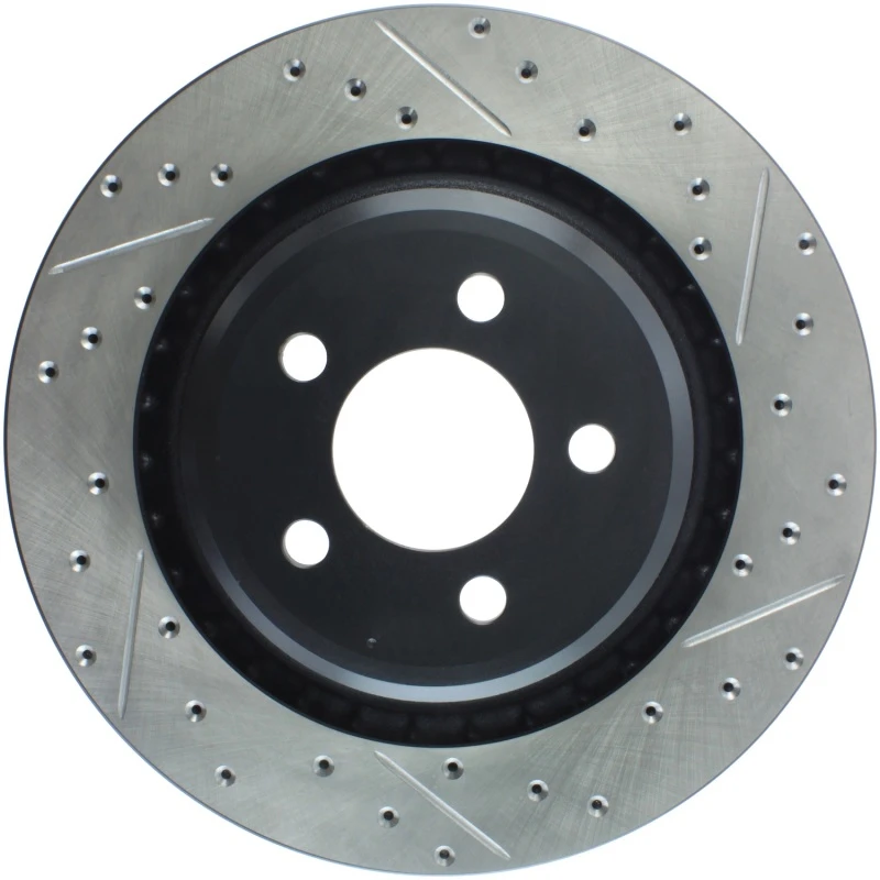 stoptech_127.63064L-679501973e43a StopTech SportStop 06-09 Chrysler SRT-8 Rear Left Drilled & Slotted Rotor