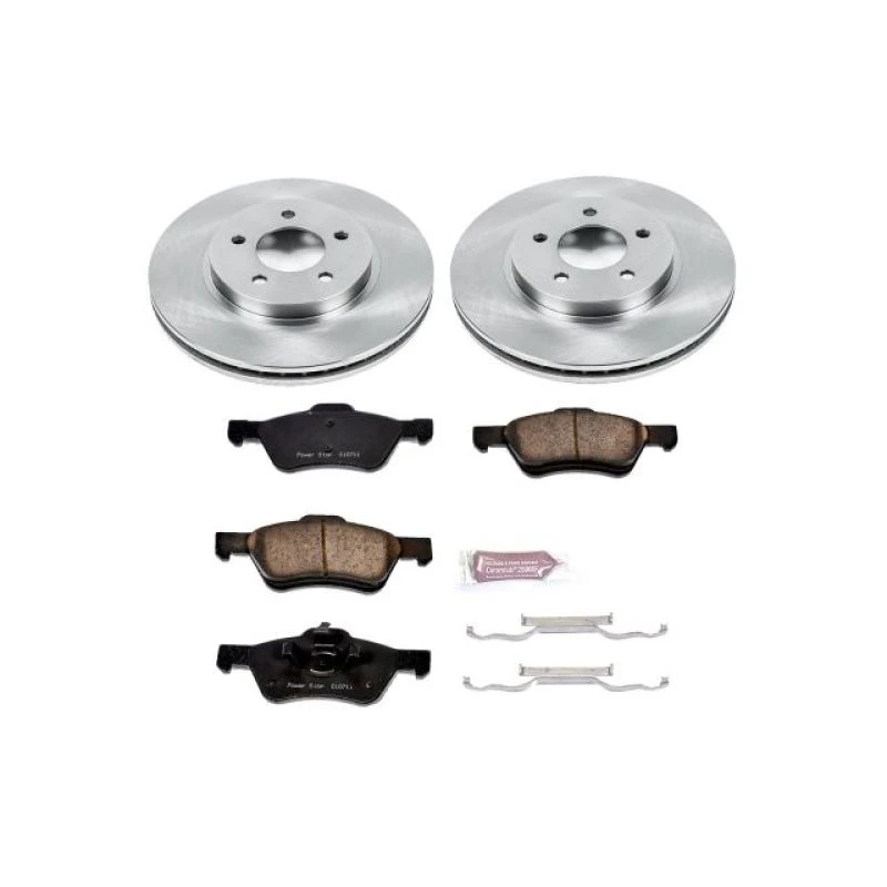 powerstop_KOE4580-6794582455608 Power Stop 05-10 Ford Escape Front Autospecialty Brake Kit