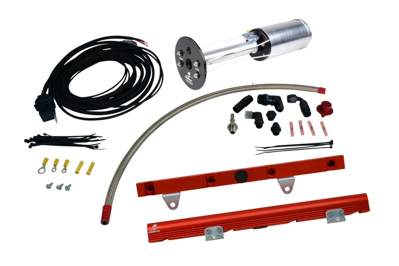 Aeromotive C6 Corvette Kraftstoffsystem - A1000/LS1 Schienen/Drahtsatz/Armaturen