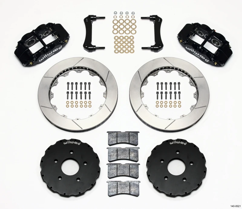 Wilwood Narrow Superlite 6R Vordere Hut Kit 13,06 Zoll 2005- Corvette C6