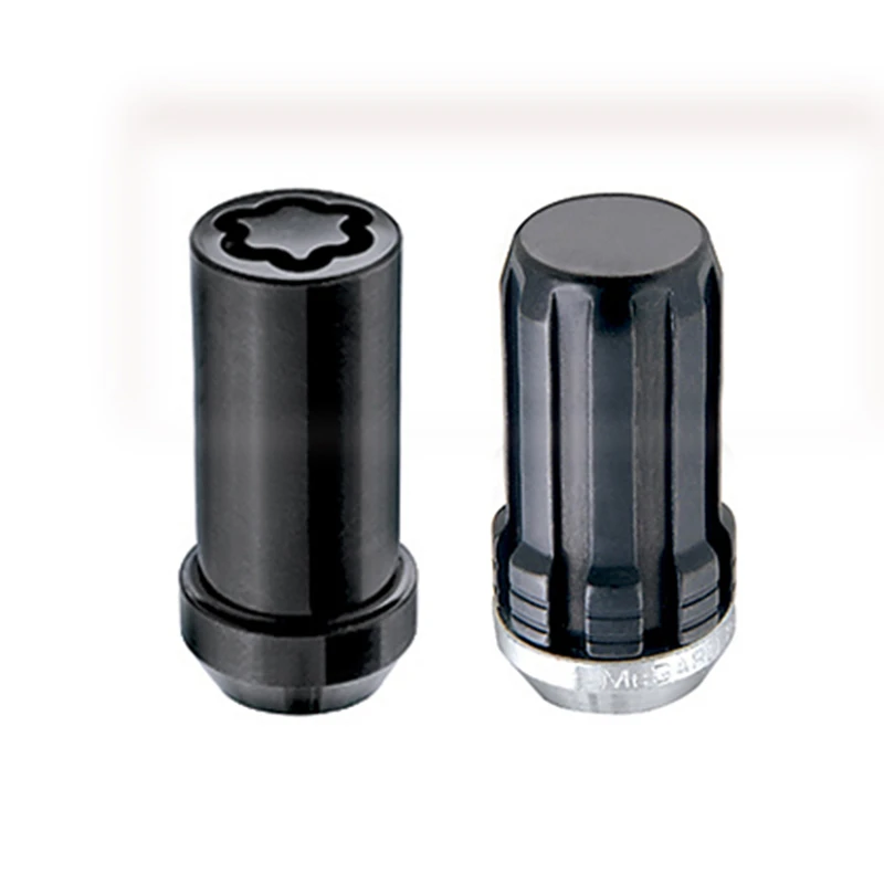 McGard SplineDrive Tuner 6-Lug-Installationskit mit Sperren und Werkzeug (Kegel) M14X1,5 / 22mm Sechskant - Schwarz