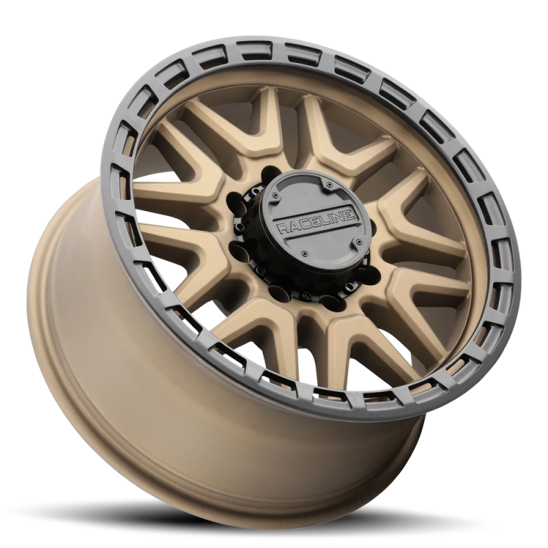Raceline 953BZ Krank 17x8.5in / 6x139.7 BP / 0mm Offset / 106.1mm Bore - Bronze Wheel