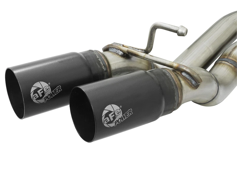 aFe Rebel Auspuffanlage Cat-Back SS 16 Toyota Tacoma V6-3.5L mit schwarzen Endrohren