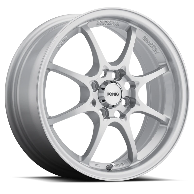 Konig Helium 15x6.5 4x100 ET40 Silver