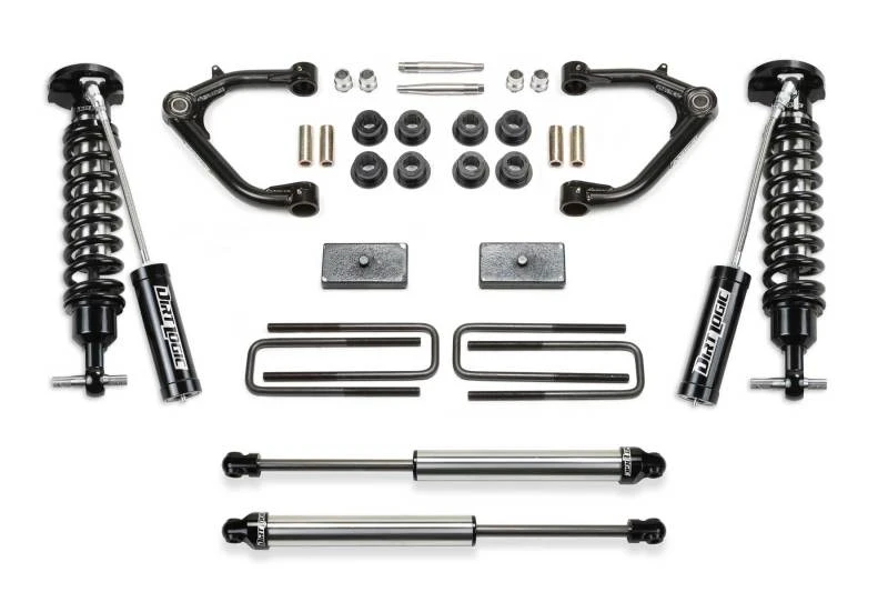 Fabtech 19-21 GM C/K1500P/U 3 Zoll Uniball UCA-System mit Dl 2,5 Resi & 2,25