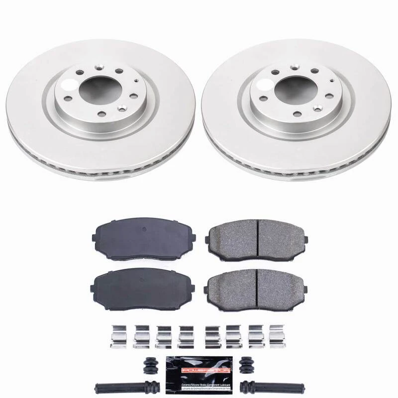 Power Stop 07-15 Mazda CX-9 Front Z23 Coated Brake Kit