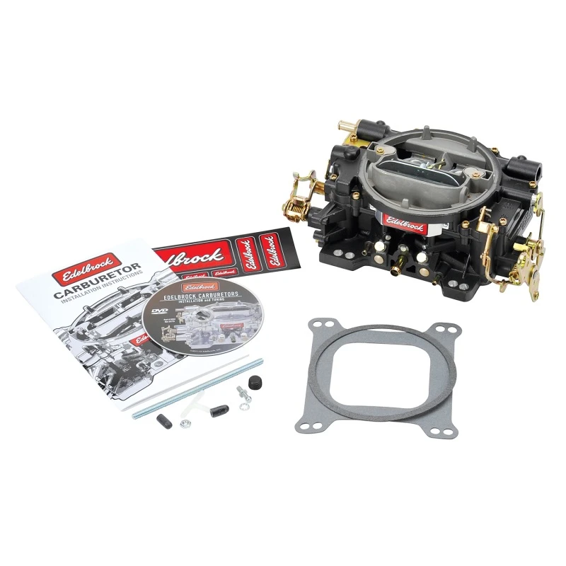 edelbrock_14053-679322d11587e Edelbrock Vergaser Performer Serie 4-Barrel 750 CFM manuelle Choke schwarze Oberfläche