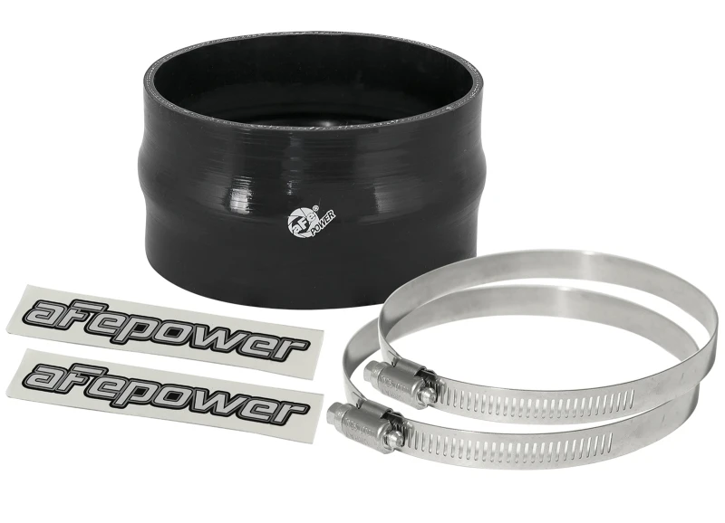 aFe Magnum FORCE Silicone Replacement Coupling Kit 5in ID x 3in Length Straight Coupler w/ Hump