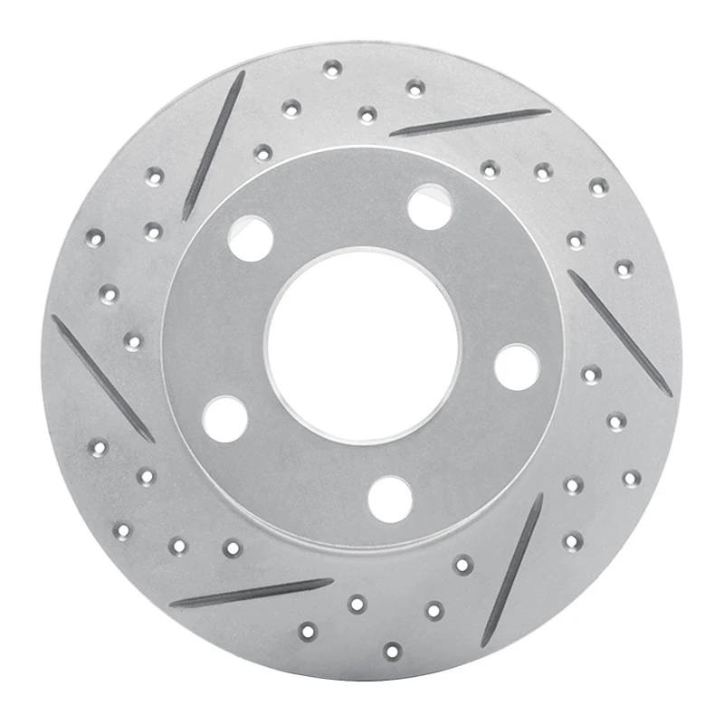 DFC 92-05 Audi A6 Quattro Rear Left Drilled & Slotted Geoperformance Rotor