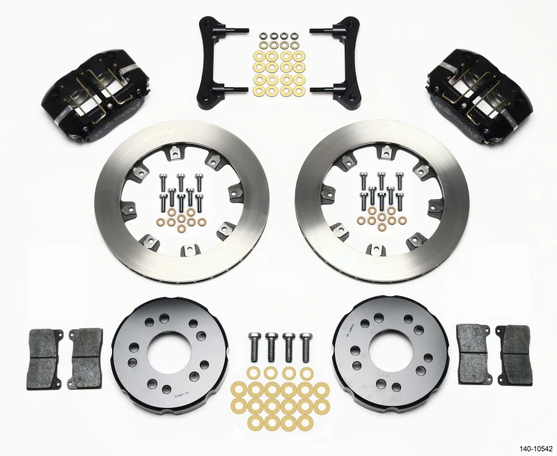 Wilwood Dynapro Radial Front Drag Kit 11,75 Zoll belüftet 2005-2014 Mustang