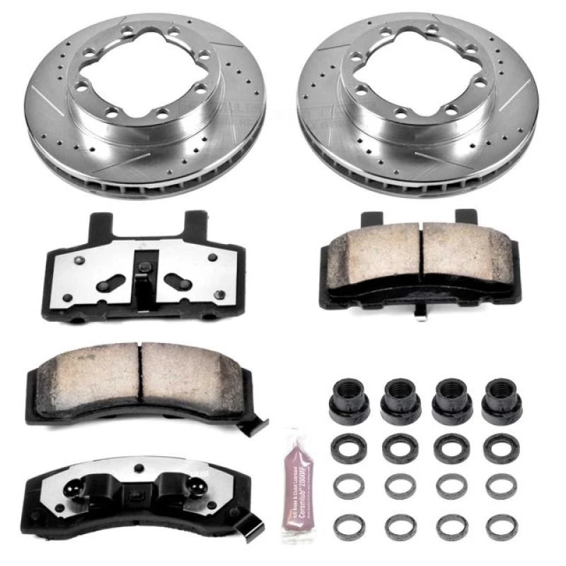 powerstop_K1524-36-67944ca853b58 Power Stop 94-99 Chevrolet K1500 Suburban Front Z36 Truck & Tow Brake Kit