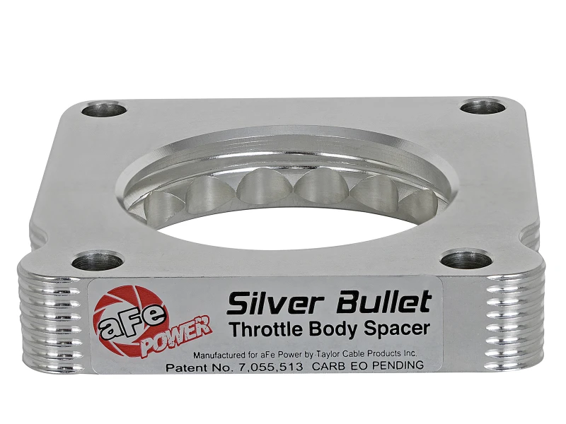 aFe 01-16 Nissan Patrol (Y61) L6-4,8L Silber Bullet Drosselklappen-Abstandshalter