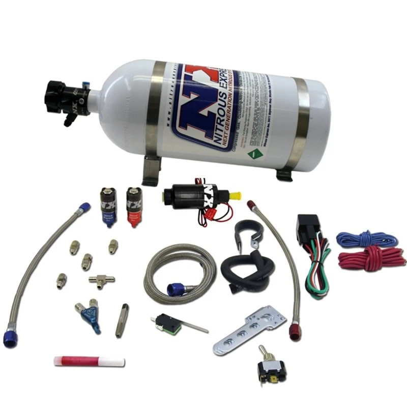 Nitrous Express Yamaha Rhino (Alle Seiten von Sides) Piranha Nitrous Kit mit 5,0 lb