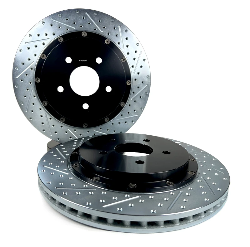 Baer Brakes 14-19 Chevrolet Corvette Stingray Eradispeed+ Rear SDZ 2-Piece Performance Brake Rotors