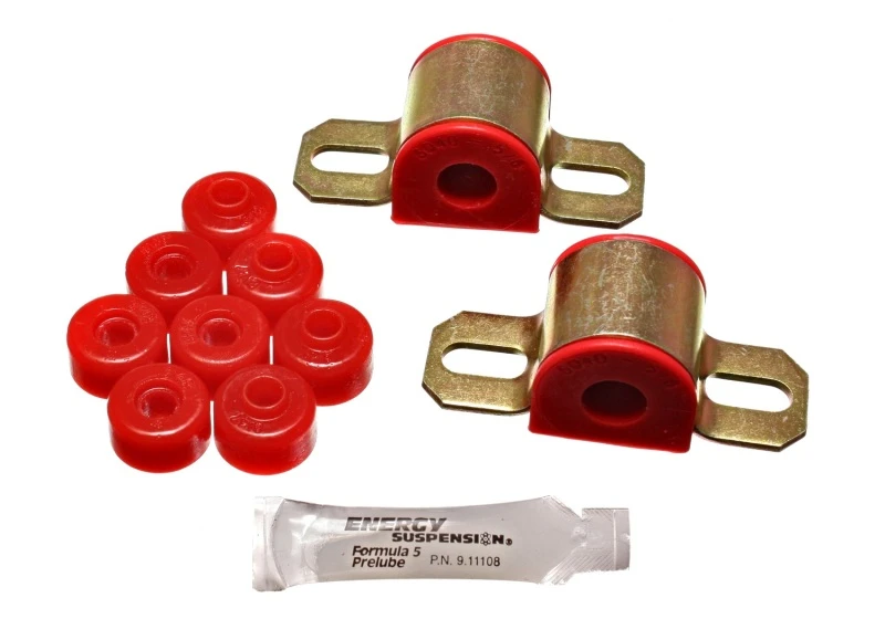 Energy Suspension 95-98 Nissan 240SX (S14) Red 16mm Rear Sway Bar Frame Bushings (Sway bar end link)