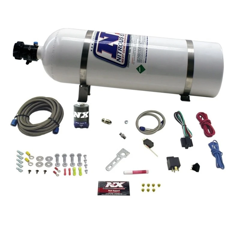 Nitrous Express Diesel Stacker 3 Nitrous Kit mit 15lb Flasche