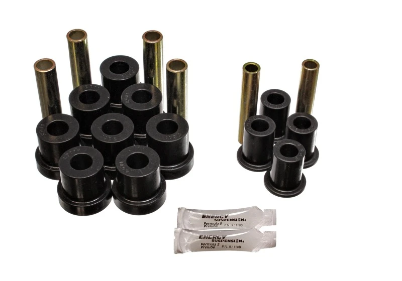 Energy Suspension Gm 4WD Front Feder & Schackle Buchse - Schwarz