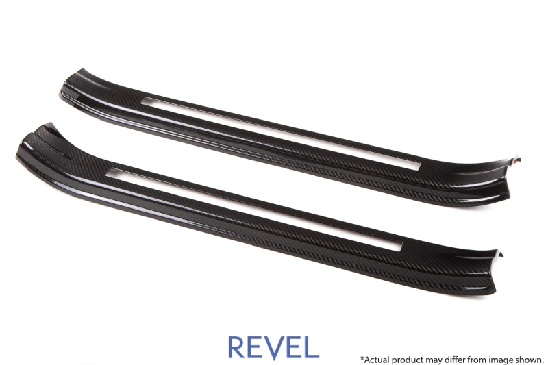 Revel GT Trockenes Kohlenstoff-Door-Sill-Cover für 2015–2021 Subaru WRX / STI