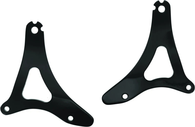 Kuryakyn Fixed Mounts Multi-Purpose Driver & Passenger Backrest 14-22 Touring Models Black