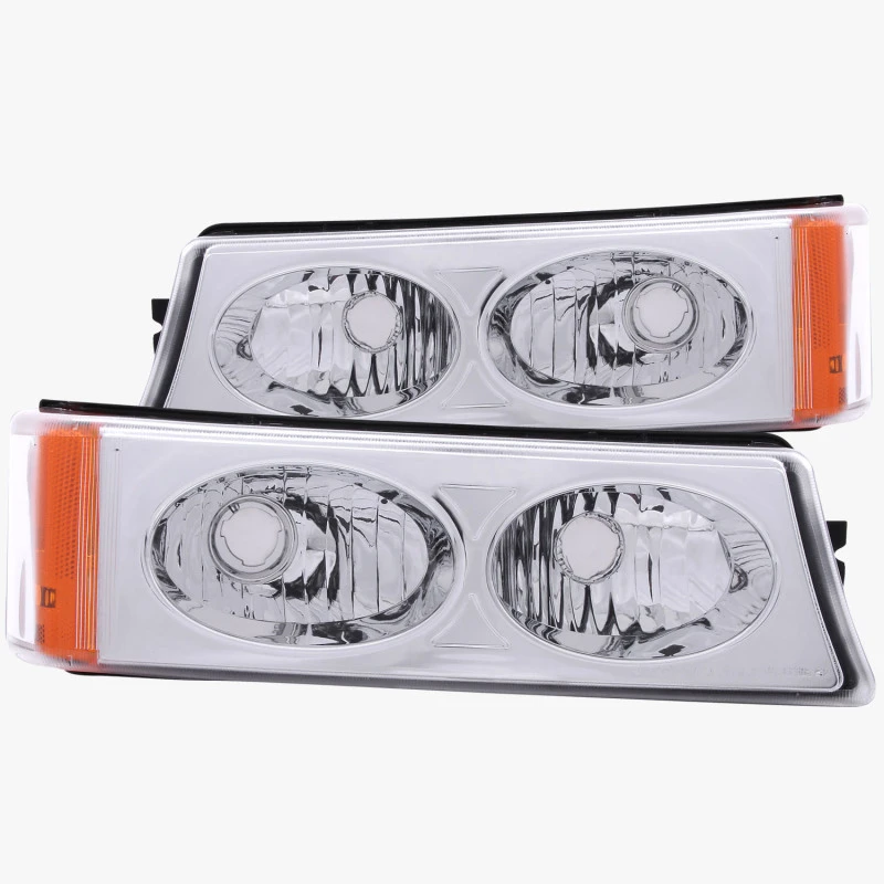 anzo_511035-6792dfe9c2542 ANZO 2003-2006 Chevrolet Silverado 1500 Euro Parking Lights Crystal