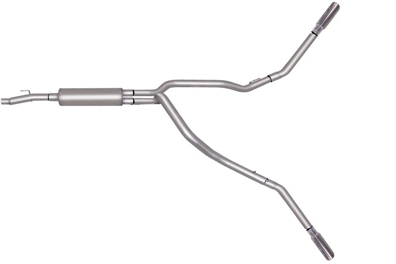 Gibson 04-08 Ford F-150 STX 4.6L 2.5in Cat-Back Dual Extreme Auspuff - Aluminisiert