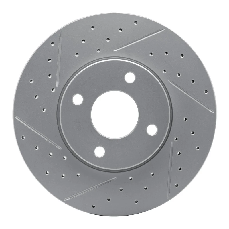 DFC 05-12 Ford Ecosport (Mexico) Front Left Drilled & Slotted Geoperformance Rotor