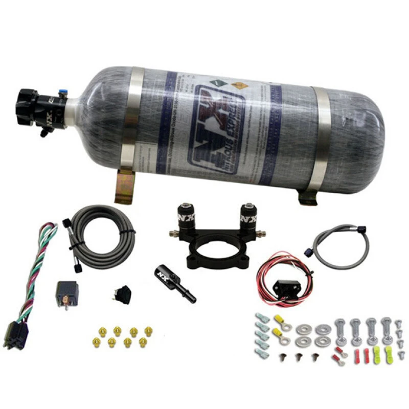 Nitrous Express 13-16 Dodge Dart 2.0L Nitrous Plate Kit (35-100HP) w/Composite Bottle
