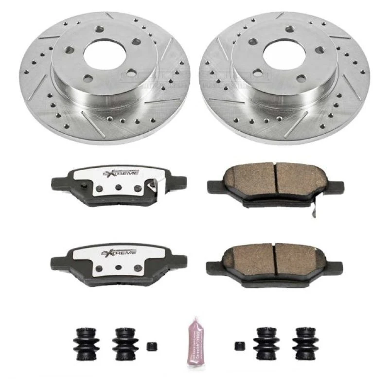 powerstop_K1616-26-67944f63b1a9f Power Stop 05-08 Chevrolet Cobalt Rear Z26 Street Warrior Brake Kit